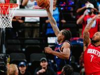 爱游戏官网-快船两连胜，火箭斩获胜利