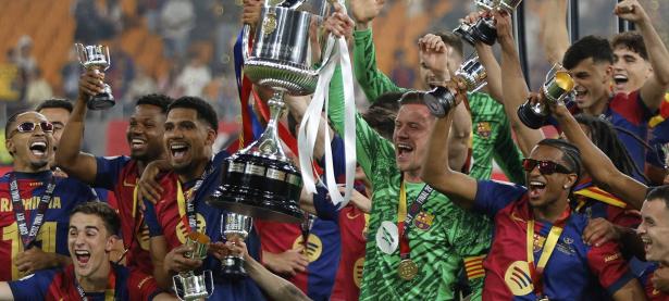 马德里德比：巴萨对手咬牙坚持抢分的简单介绍