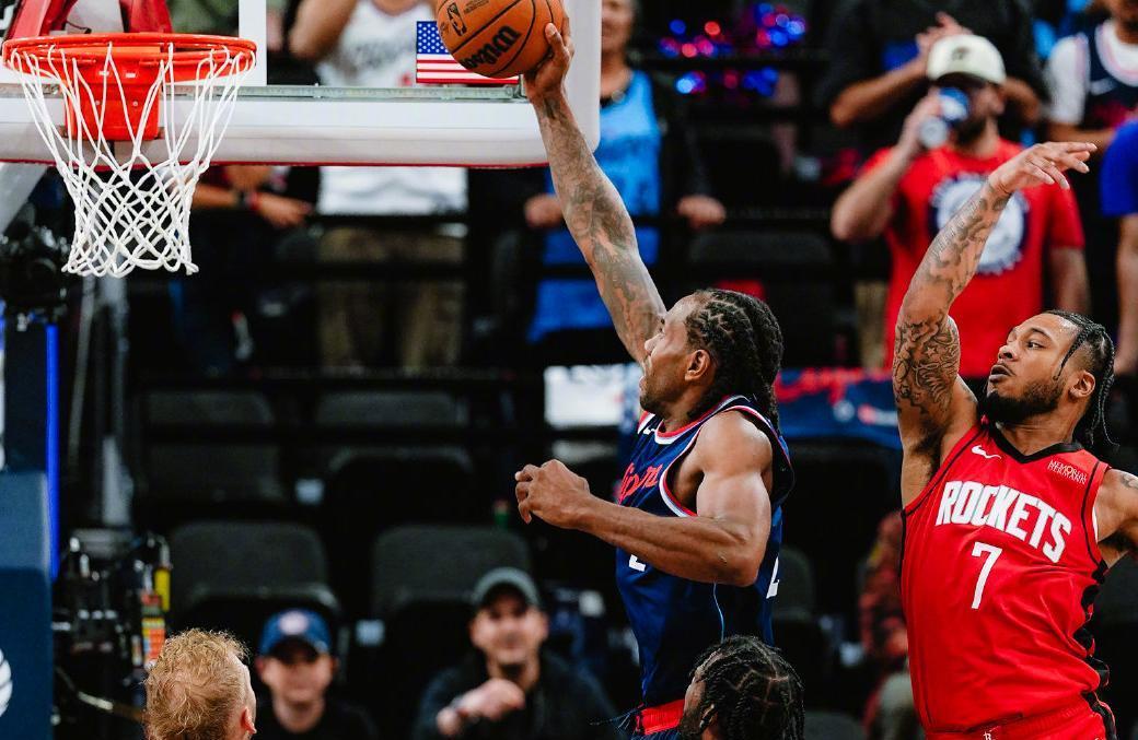 快船两连胜，火箭斩获胜利